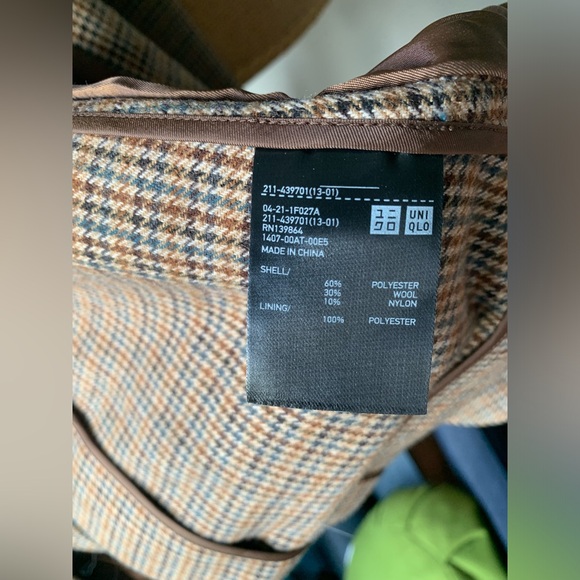 Uniqlo Brown Blazer - Size XS - Picture 4 of 5